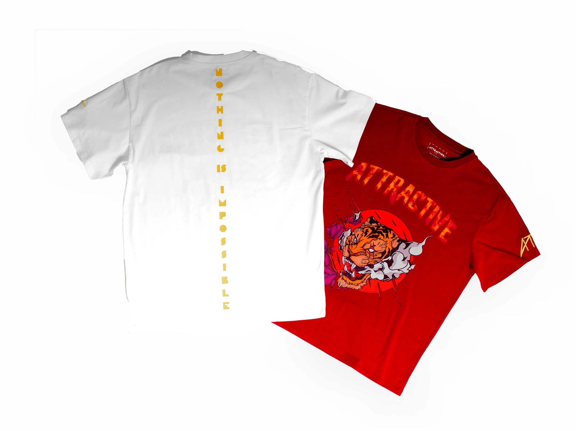 Tiger Tee White Attractive Boutique