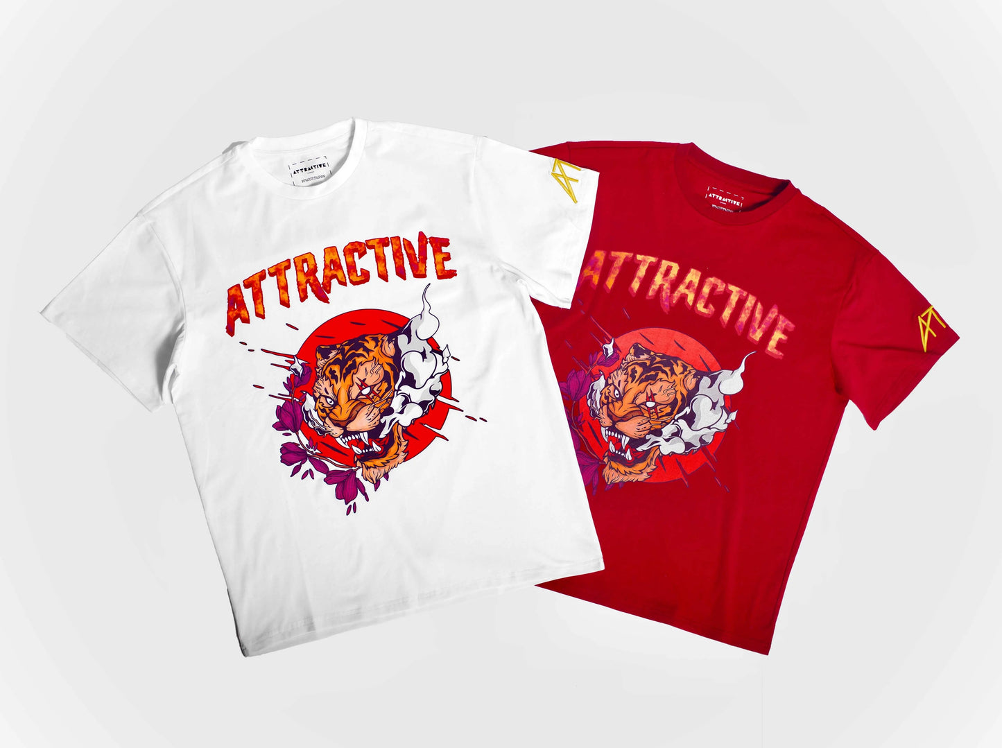 Tiger Tee Cherry Red Attractive Boutique